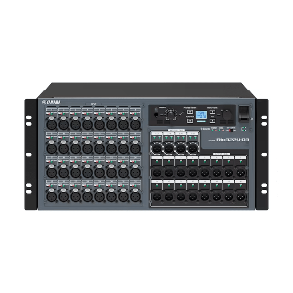 RACK DE EXPANSION E/S PARA CONSOLA DE AUDIO 32 IN X 24 OUT, DANTE - Imagen 2