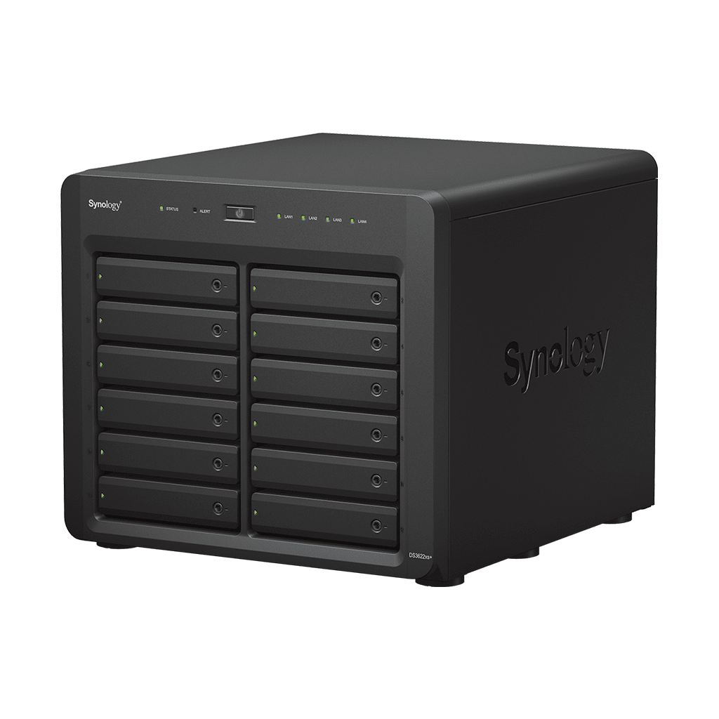 Servidor NAS Synology DiskStation DS3622xs+ | 12 Bahías | Intel Xeon 6 Núcleos | 16 GB DDR4 ECC | 10GbE RJ-45 | Expansión Hasta 36 Bahías | RAID F1, 0, 1, 5, 6, 10 | Caché NVMe SSD . - Image 4