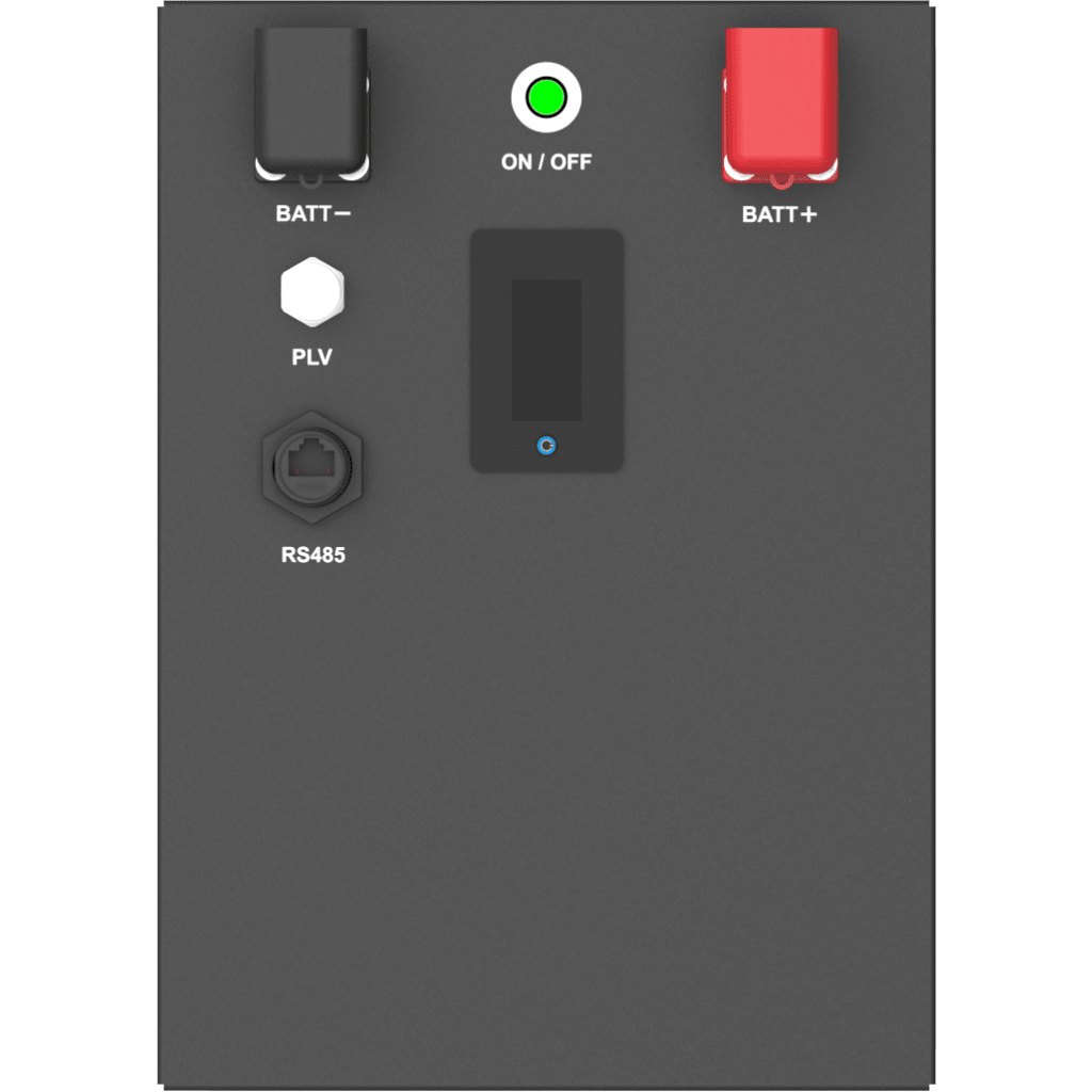 Batería de Litio LiFePO4 12.8Vcc, 100Ah, 1.28KwH, Pantalla LCD para Monitoreo Local, Carcasa Metálica - Image 4