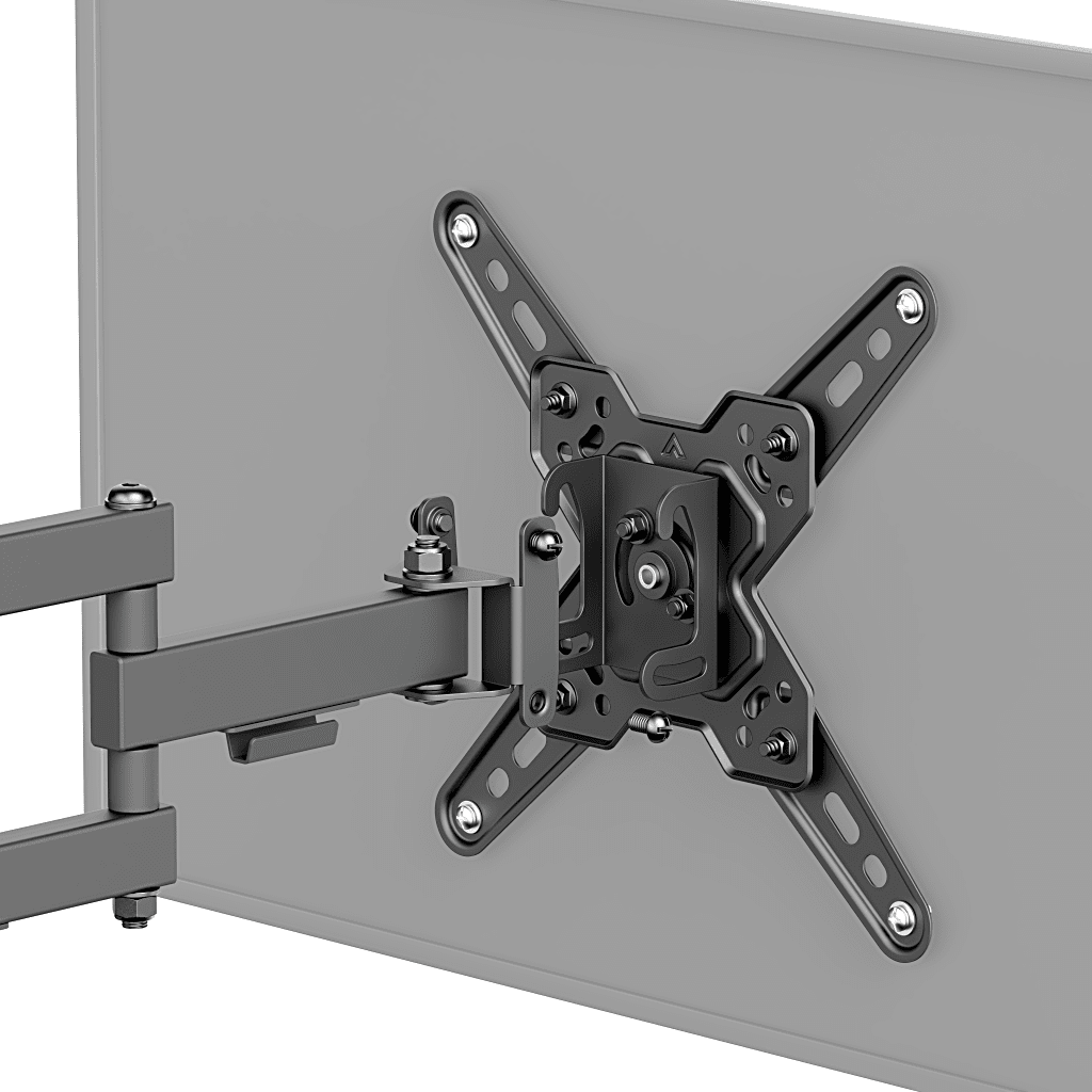 Soporte de Pared Articulado para Pantallas o Monitores | Compatibilidad VESA 75x75 - 200x200 / Hasta 43 Pulgadas | Capacidad Máxima de Carga 20 kg | Fabricado en Acero - Image 4