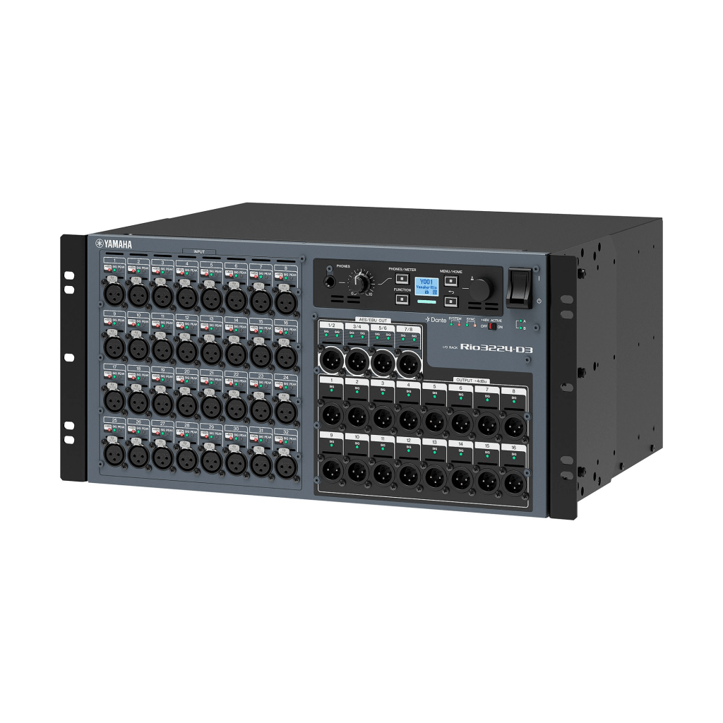 RACK DE EXPANSION E/S PARA CONSOLA DE AUDIO 32 IN X 24 OUT, DANTE - Imagen 4