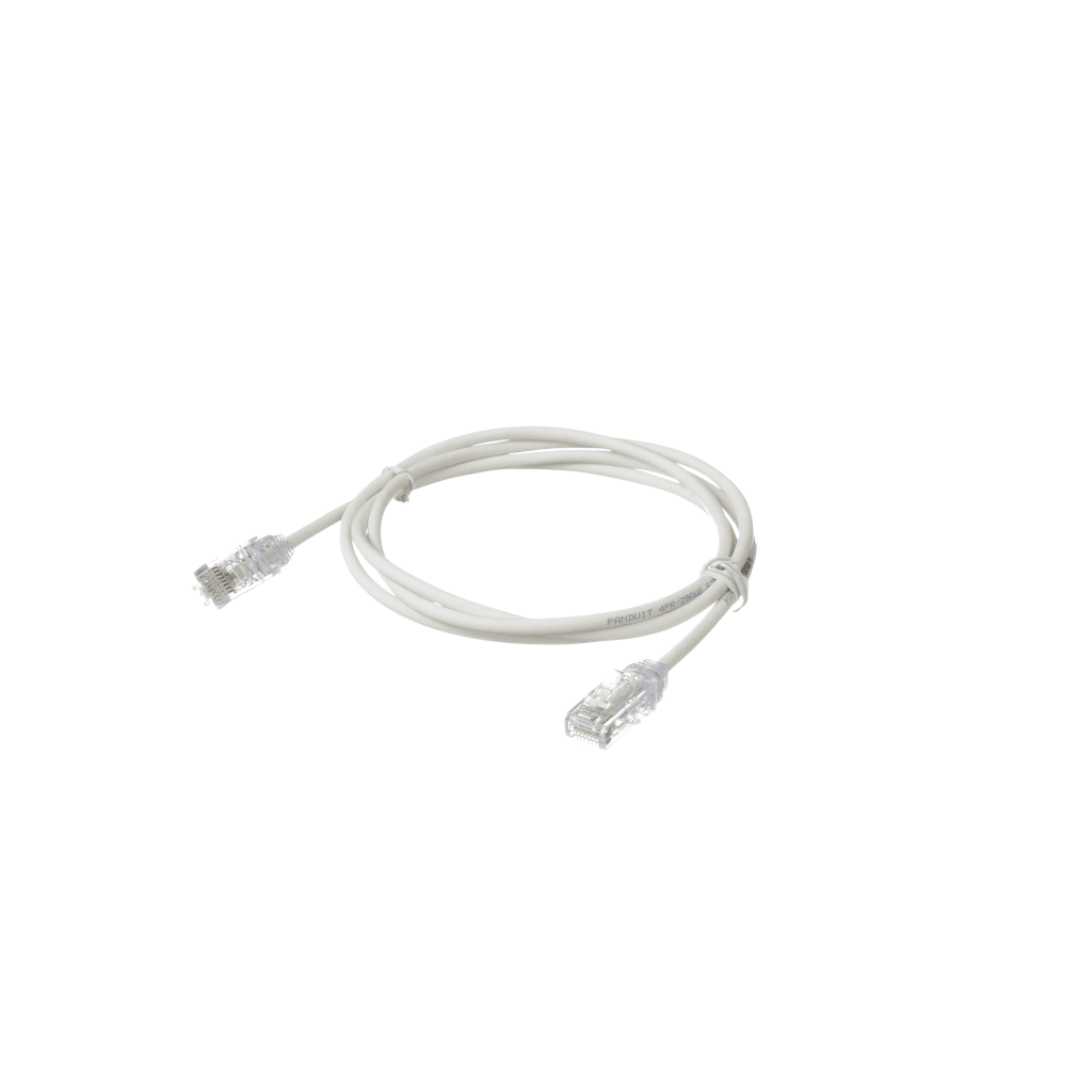 Cable de Parcheo TX6, UTP Cat6, Di?metro Reducido (28AWG), Color Blanco Mate, 4.57 Metros (15 Pies) - Imagen 4