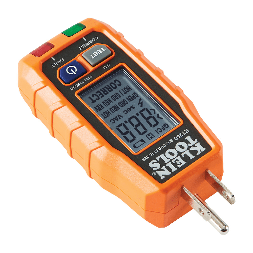 Probador de Tomacorrientes con Interruptor de Falla a Tierra (GFCI) con pantalla LCD. - Image 3