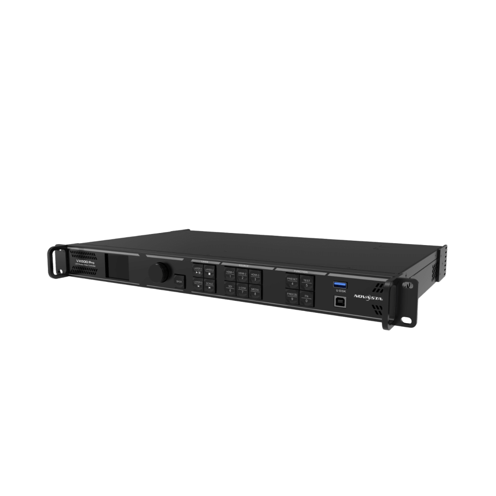Controlador Todo-en-Uno NovaStar VX600 Pro | 6 Puertos Gigabit Ethernet | Capacidad de 3.9M de Píxeles | Soporte 4K@60Hz | Gestión de 6 Capas - Image 3