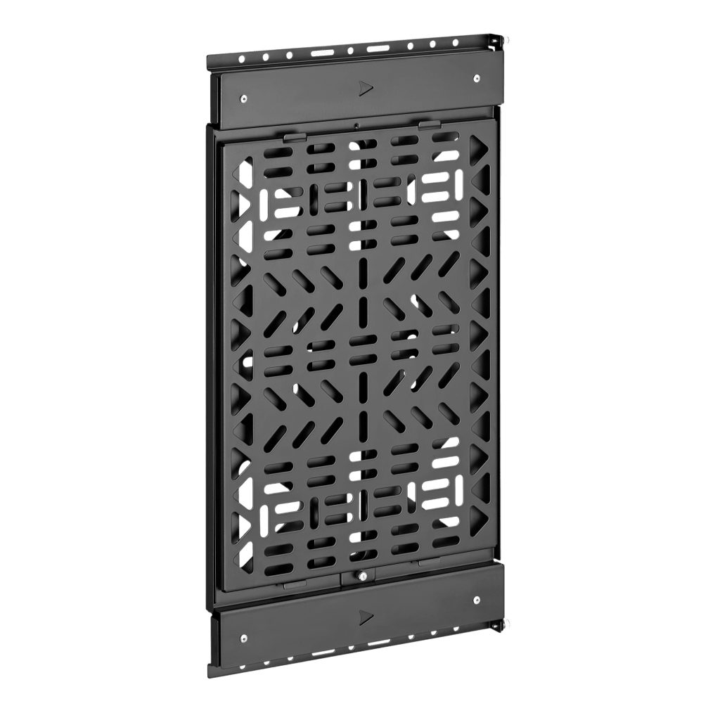Montaje Deslizante de Almacenamiento AV | Capacidad de Carga 10 kg (22 lbs) | Rango de Deslizamiento 300 mm | Fabricado en Acero | Sistema de Sujeción Quick-Release sin Herramientas - Image 3