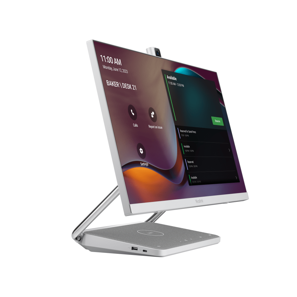 Sistema de Videoconferencia Todo en Uno DeskVision A24 de Yealink con cámara 4K y pantalla táctil de 24” - Image 3