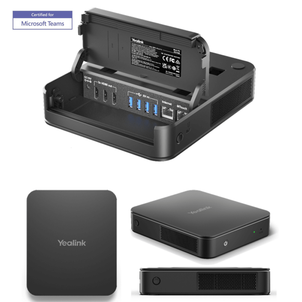 Sistema de Videoconferencia Yealink MVCS90 para Microsoft Teams Rooms ideal para Salas Grandes con Seguimiento Inteligente y Audio Profesional. - Image 3
