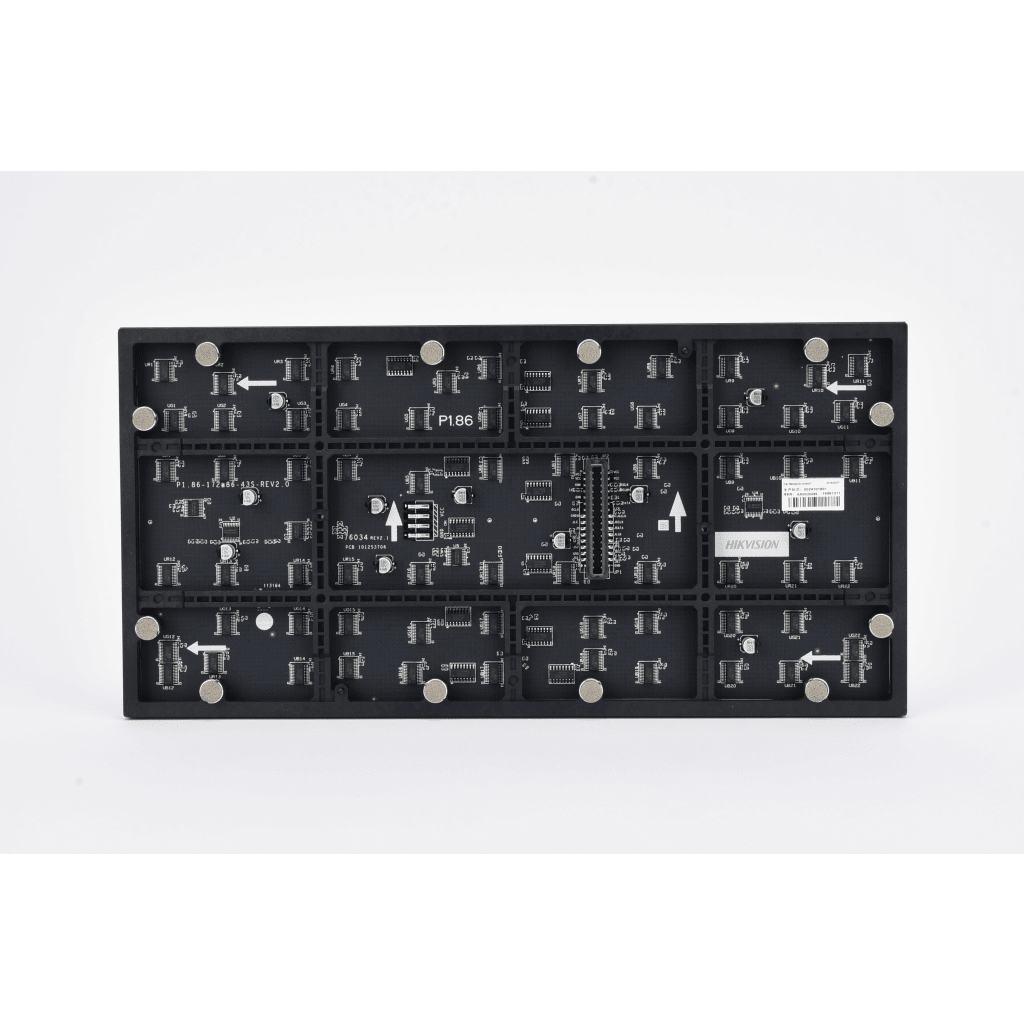 Modulo LED P1.8 mm SMD / Uso en Interior / 320 x 1600 mm / Brillo 600 nits / Resolución 172 x 86 / Ángulo de Visión 160° - Image 3