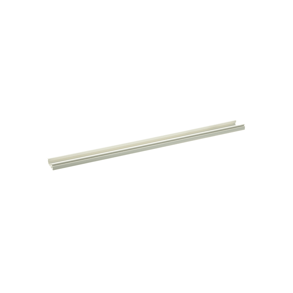 Base para canaleta T-45, de PVC rígido, con orificios perforados para montaje, 60.3 x 18.5 x 2400 mm, Color Blanco - Image 3