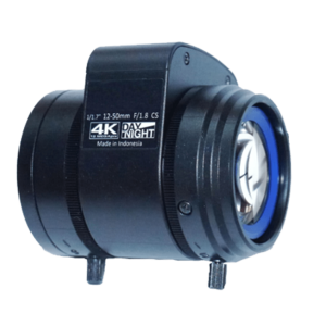 Lente Varifocal 12MP de 12 a 50mm / CS-MOUNT 1/1.8" / Dia/Noche / DC-IRIS