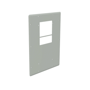 Placa Adaptadora de Aluminio con Corte para Aire Acondicionado T20, Gabinetes ComLine OSP, 838 x 381mm Con Junta de Espuma y Hardware Inoxidable