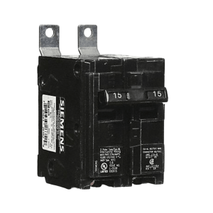 Interruptor automático atornillable tipo BL 2 polos, 15 amp.