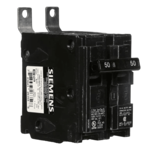 Interruptor automático atornillable tipo BL 2 polos, 50 amp.
