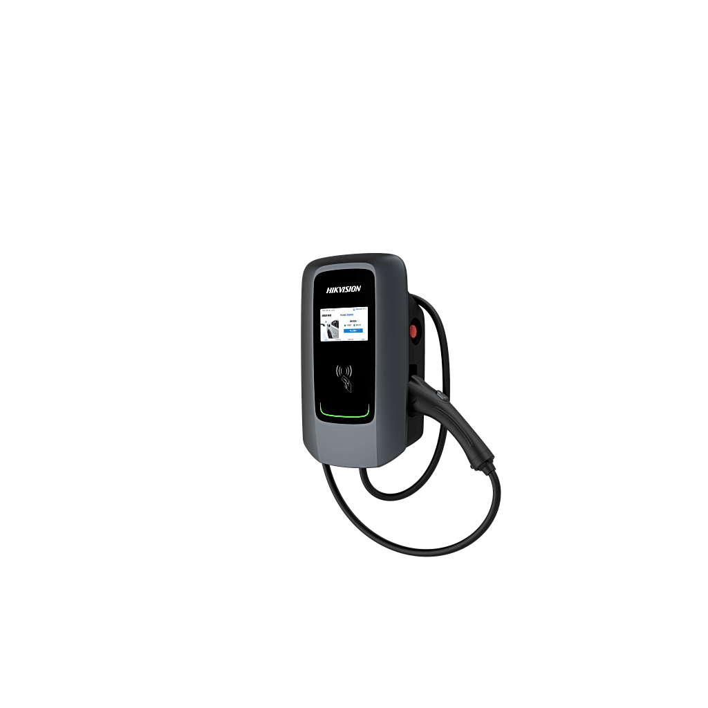 Estación de Carga AC para Vehículos Eléctricos Montaje en Pared / 22 kW / IEC62196-Type2 / 7" LCD / Protecciones Múltiples / IP55 IK07 / 4G-WiFi-Ethernet / OCPP Compatible