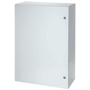 Gabinete Industrial Concept de Puerta Sencilla / 24 x 24 x 8 pulgadas (610 x 610 x 203 mm) / Acero Gris Claro / IP66 NEMA 4-12-13