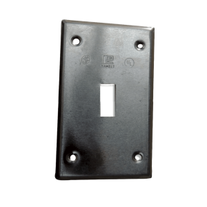 Tapa Ciega Rectangular Para Interruptor/ 4 Diámetros.