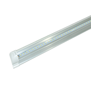 Tubo LED T5 de 18W / 1 500 lm / Luz Blanca 6500 K  / Acabado Transparente / Angulo 140° / Vida 50,000 Horas / Base G13 / 120 cm.