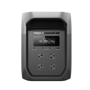 Estación de Energía Portátil EcoFlow DELTA 3 MAX, 2048Wh, Batería LiFePO4, Salida 2400W (Surge 4800W)