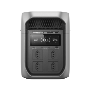 Estación de Energía Portátil EcoFlow DELTA 3 MAX PLUS, 2048Wh, Batería LiFePO4, Salida 3000W (Surge 3800W)
