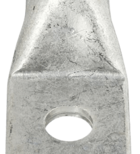 Zapata de compresión LCC400-12-6 para cal. 400 Kcmil, Doble barreno para tornillo prisionero de 1/2, Espaciado de orificios 44.5mm, 1 Pz