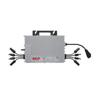 Microinversor 2.25 Kw, 220 Vca, IP67, WIFI Incuido, Soporta Oversizing a 4 Módulos de Hasta 750 W, Incluye Conector Troncal