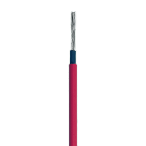 Cable Fotovoltaico Rojo/ Cobre Estañado / 4 mm² (12 AWG) / 2000V / Rollo de 100 m / / UL 4703 y TUV