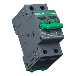 Protección Térmica/ Interruptor 2P, 32 A,  Corriente Directa  800 Vcc para Aplicación Fotovoltaica Montaje Riel DIN