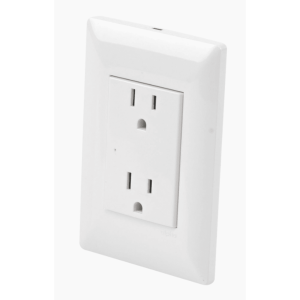 Contacto Inteligente de Pared Doble 220, 15A, con Supresor de Picos Tipo A.