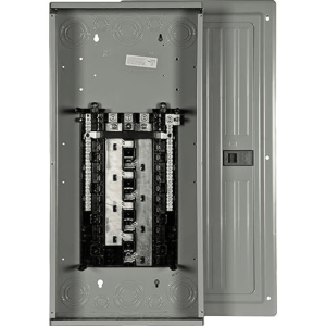 Centro de carga monofásico 1 Fase, 3 Hilos para interruptores QP, de 30 polos - 48 Circuitos, 120/240vca, Barras de aluminio 200 Amp, Nema 1, uso interior. Incluye tapa.
