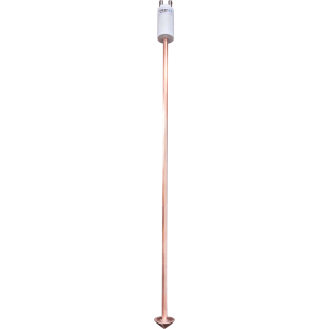 Electrodo Puesta a Tierra 20A / Cobre Electrol?tico / Filtro Autoconectable / Compuesto 6 kg / 114 cm (44.9 in)