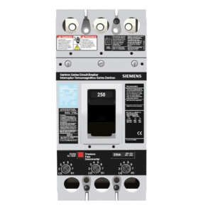 Interruptor Termomagnético 600V 3X250A, Con zapatas principales.