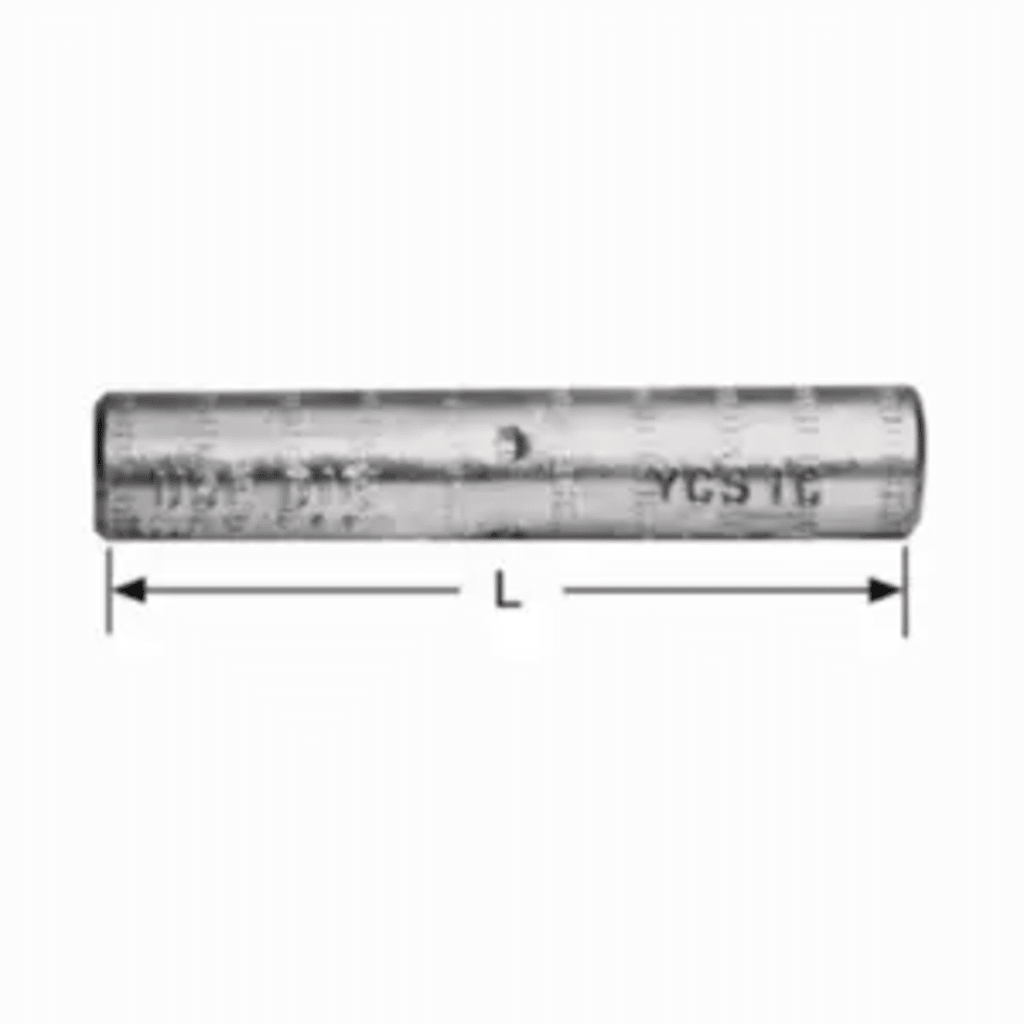 Empalme de Aluminio a Compresión para Media Tensión / Para Conductores de Aluminio o ACSR 336.4 (18-1) / Prellenado con Penetrox / Aplicaciones de Distribución Aérea