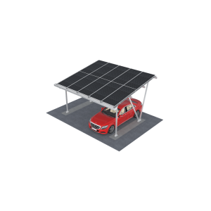 Sistema Solar Carport MRac para Estacionamientos / Estructura Aluminio Anodizado Al6005-T5/T6 / Compatible Módulos Framed y Frameless / Diseño Personalizado Caso por Caso / Inclinación 10° / Altura Libre 2300 mm+ / Resistencia Vie