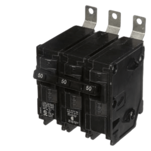 Interruptor automático atornillable tipo BL 3 polos, 50 amp.