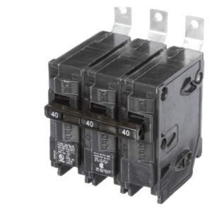 Interruptor automático atornillable tipo BL 3 polos, 40 amp.