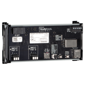 Controlador DMX Dinámico nLight Animate / Hasta 4 Universos DMX (2048 Canales) / Integración nLight-DMX / Protocolos sACN-Art-Net-KiNET / Software Pathscape Gratuito / Montaje DIN o Gabinete NEMA 1