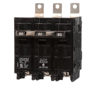 Interruptor automático atornillable tipo BL 3 polos, 60 amp.