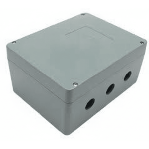 Caja de Unión de Aluminio con 3 salidas de 7/8" / 3 Orificios en la parte inferior.
