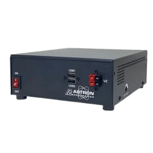 Fuente de Alimentación Conmutada, Salida Pico de 25A a 13.8Vdc, Polos de Alimentación del Panel Frontal, 2 Puertos USB: 5,2 V,