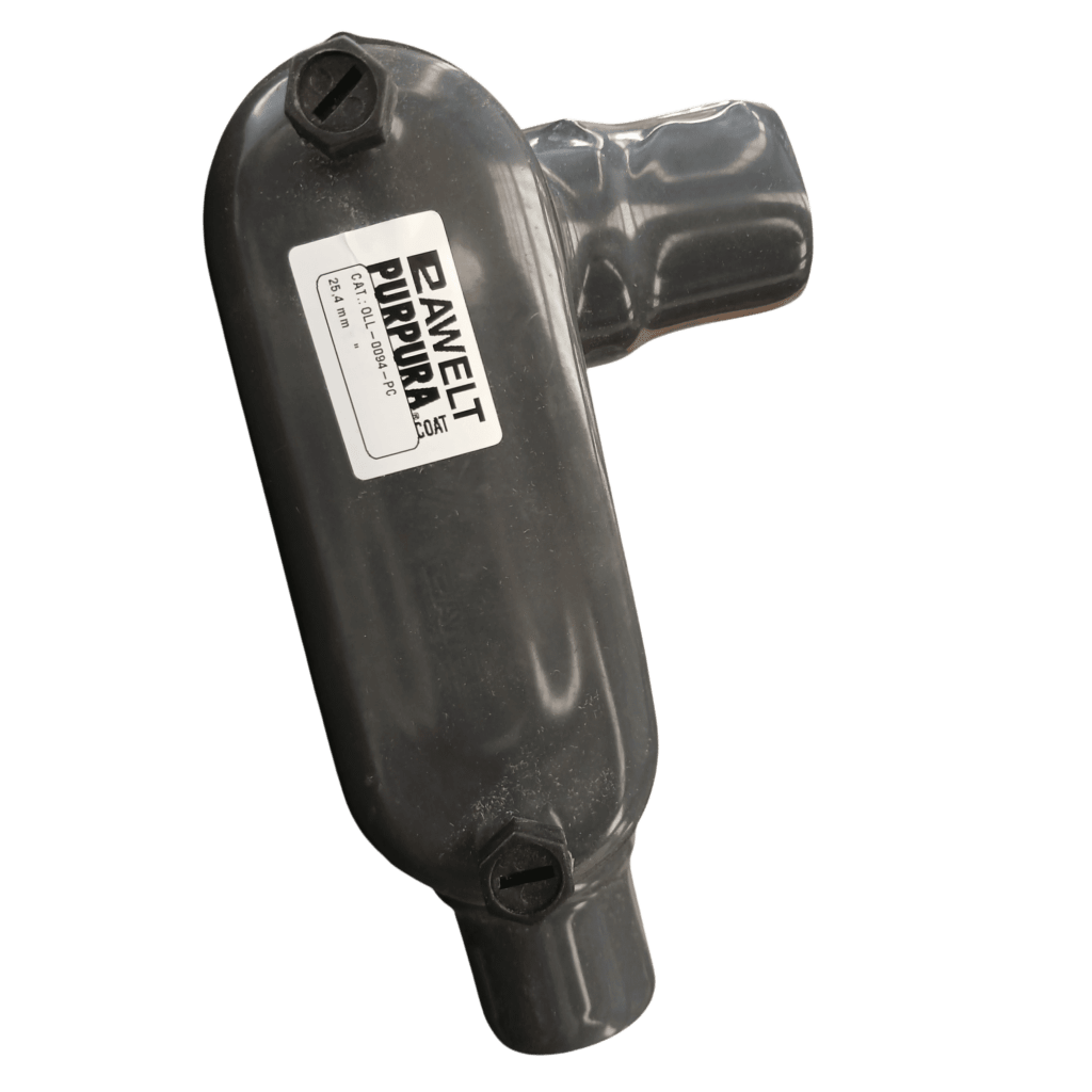 Caja Oval tipo LL con Recubrimiento Exterior de PVC de 1 1/2" (38.1 mm).