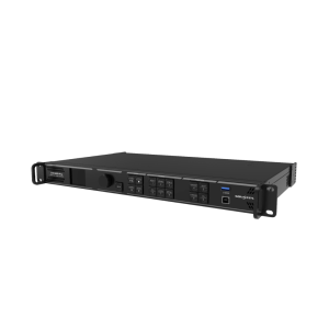 Controlador All-in-One VX400 Pro / Procesamiento de Video 4K×2K@60Hz / 4 Puertos Ethernet Gigabit / 2.6 Millones de Píxeles / 6 Capas de Video / Fibra Óptica 10G / USB 3.0 Playback / Control Remoto