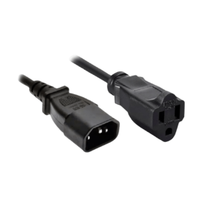Cable de Alimentación / Enchufe C14/US / 60 cm (23.6 in) / Negro / Compatible NEO