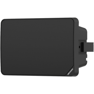 Bocina (Altavoz) IP con Bluetooth | Montaje para pared | Alimentación PoE | 10 watts | Biblioteca de Audios Pregrabados | Voceo | Instalación Horizontal y Vertical | Color negro | Compatible con Hik-Connect / Hik-Central Professional