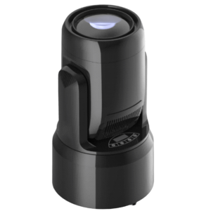 Luz LED de Entretenimiento / 120W LED / 50,000 Horas Vida Útil / Control DMX + Voz + Auto / 7 Colores + 8 Gobos / Prisma 6+12 / Horizontal 540° Vertical 172° / IP20