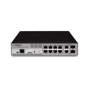 SWITCH DE RED L2 INTELIGENTE CON 10 PUERTOS POE AT 30W P/ DANTE
