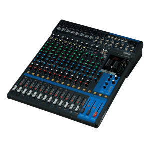 Mezcladora de Audio | 16 Canales | 10 Entradas de Micrófono | Entradas de Línea | Efectos | Interfaz USB