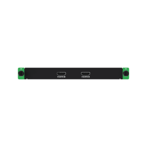 Tarjeta de Entrada HDMI 4K 2 Canales / Resolución 4K60 (4096x2160) / HDMI 2.0 / HDR10 y HLG / HDCP 2.3 / Audio Dual Channel 48 kHz / Frame Rate 24-120 Hz