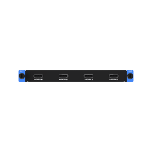 Tarjeta de Salida HDMI de 4 Canales / Resolución 4K por Puerto / Soporte Audio HDMI / Carga 2.6 MP por Puerto / Compatibilidad HDMI 1.4