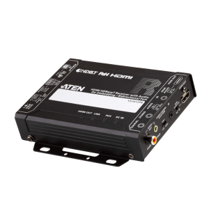 Receptor HDMI HDBaseT VE2812PR / Transmisión 4K Hasta 100 m / Audio De-embedding / Bi-directional PoH / RS-232 / IR Bidireccional / HDCP 2.2 / Rack-Mountable