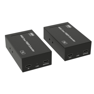 Extensor USB-C 4K60 sobre fibra única hasta 10 km
